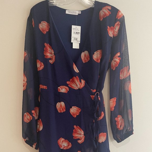 New "All in Favor" Floral Spring Dress from Nordstrom - Picture 1 of 7